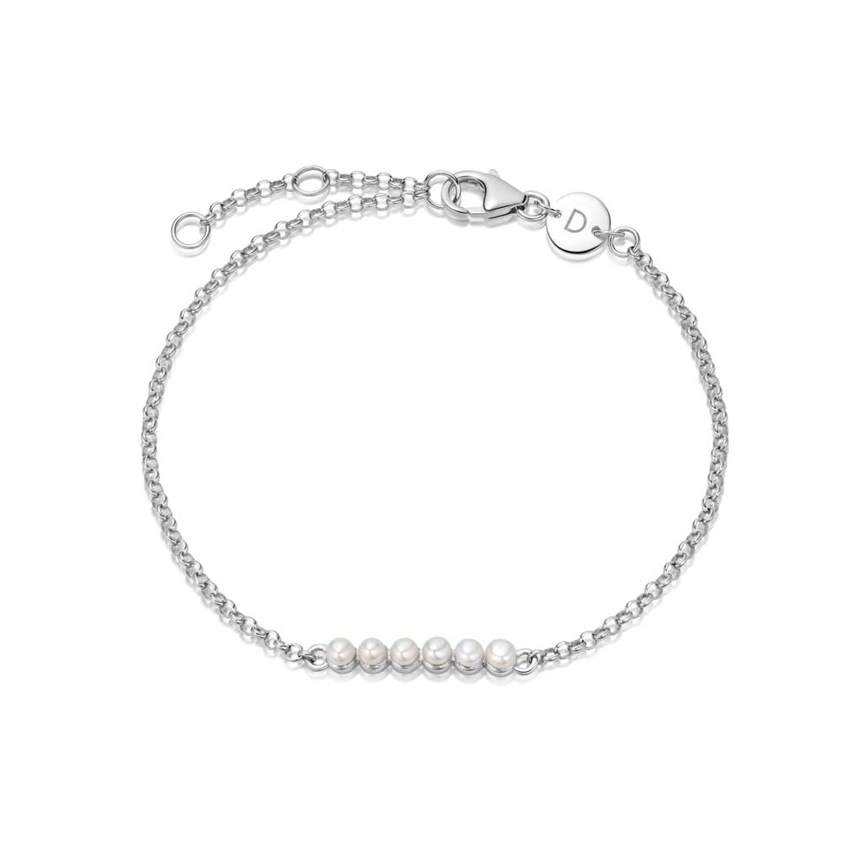 Sterling Silver Beloved Pearl Bracelet