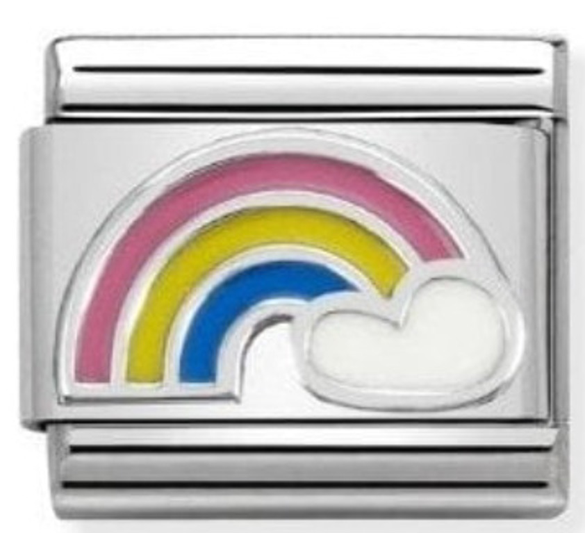 330204 25 Rainbow with Silver a Cloud