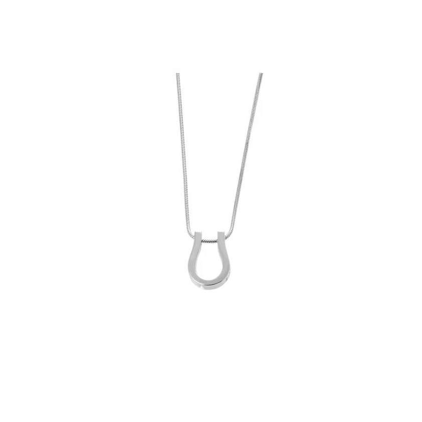 Horseshoe Petal Pendant