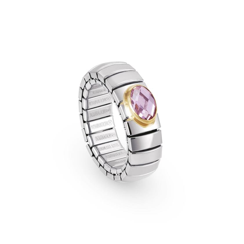 PINK 041510 Extension CZ Ring