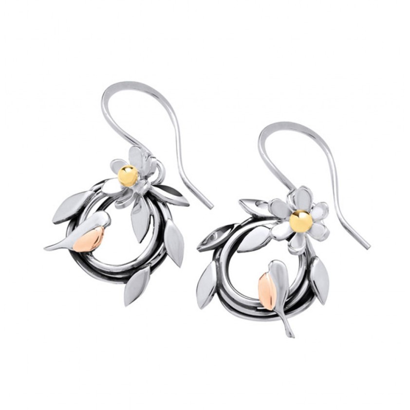 DRUBEN Ruben the Robin Drop Earrings