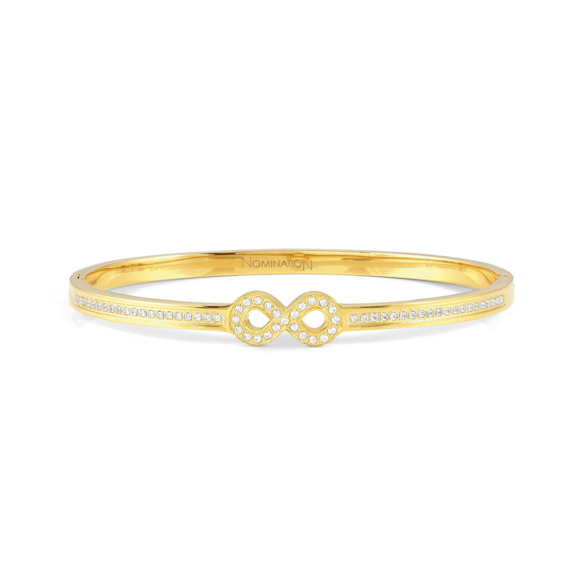 Yellow Gold PVD 029501 Infinite Bangle