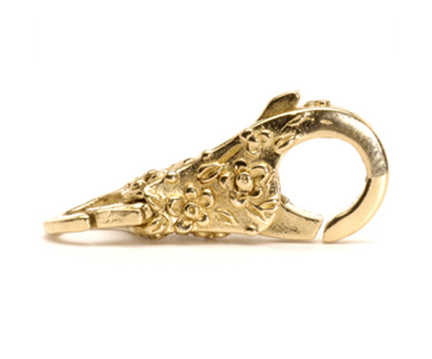 Gold Lace Lock - 18ct Yellow Gold