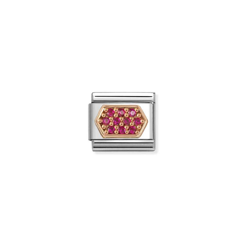 430319 06 Red Pave Hex