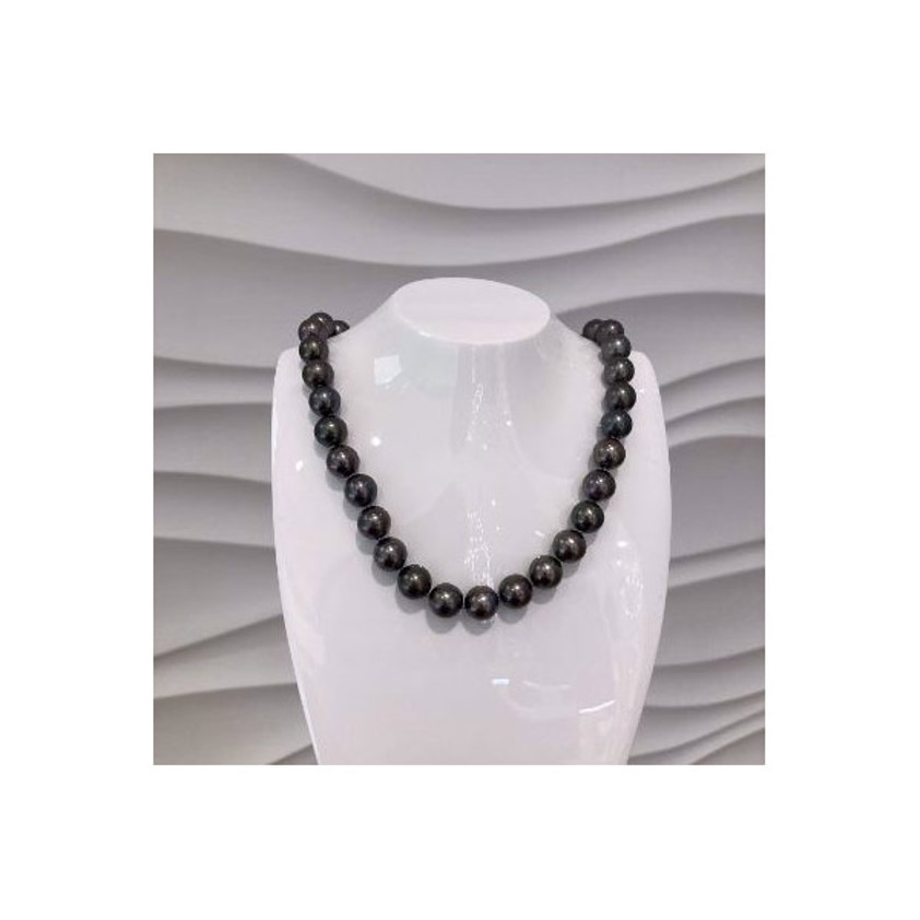 ZTP72 - 43cm Tahitian 8-9mm Pearl Necklace