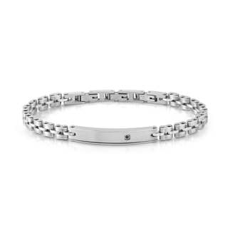 028324 01 STRONG Men's Black Diamond Bracelet