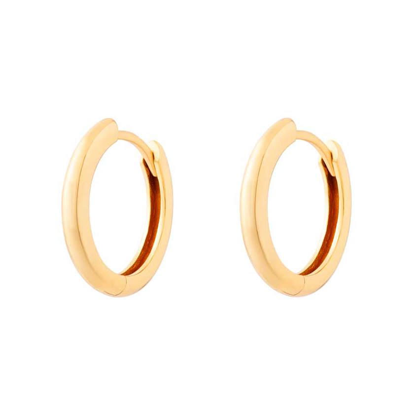 Yellow Gold Vermeil Everyday Hoops
