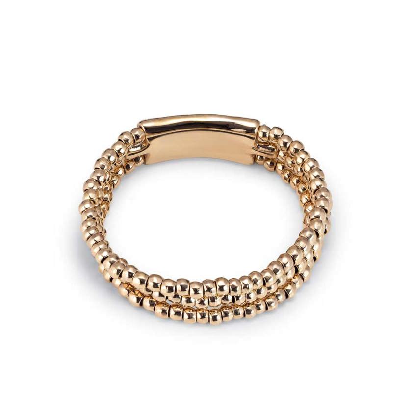 Gold Plated Heavy Metal Bracelet