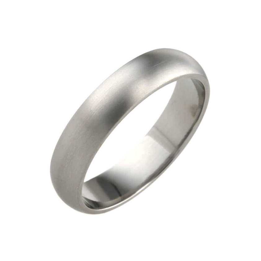 Titanium 5x1.7mm D Ring