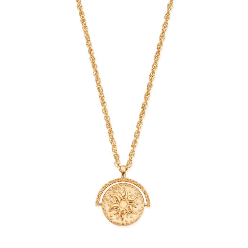 18ct Gold Plating Renewal Spinner Necklace
