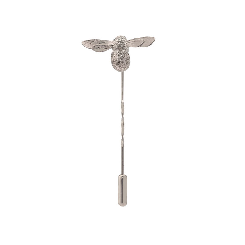 Sterling Silver Bee Pin