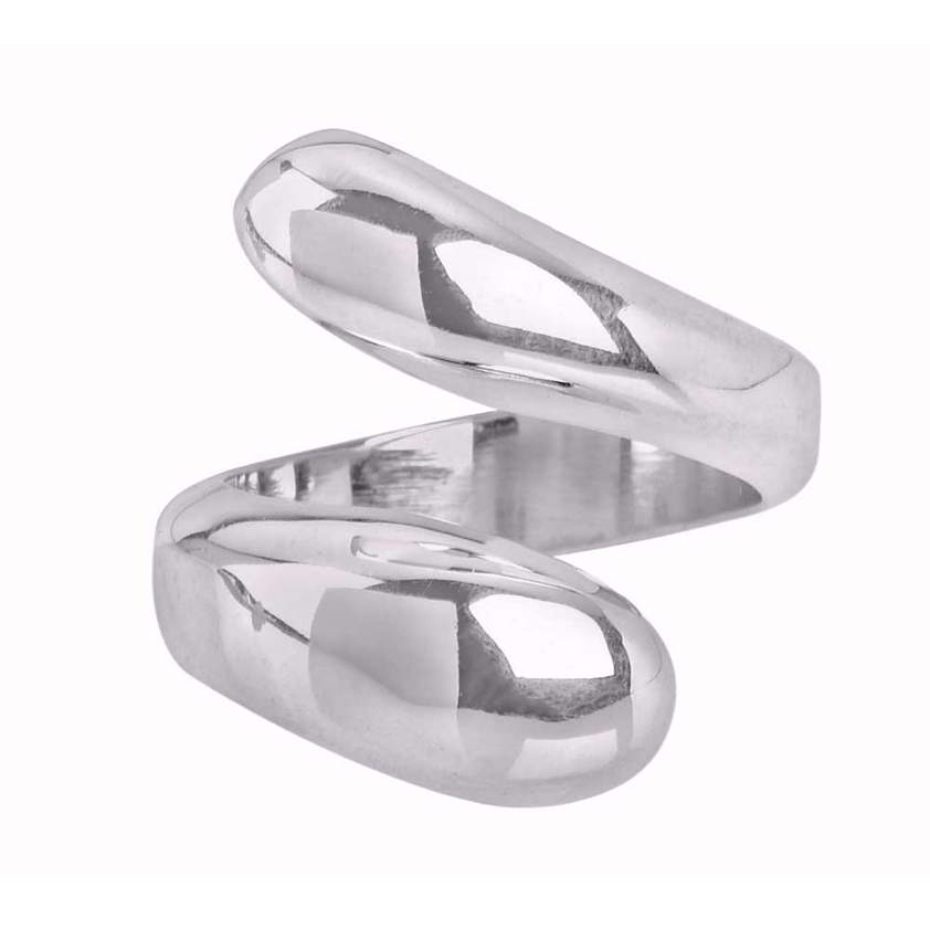 Plain Overlap Ring with Round Ends