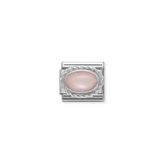 330503 22 Pink Opaline Charm