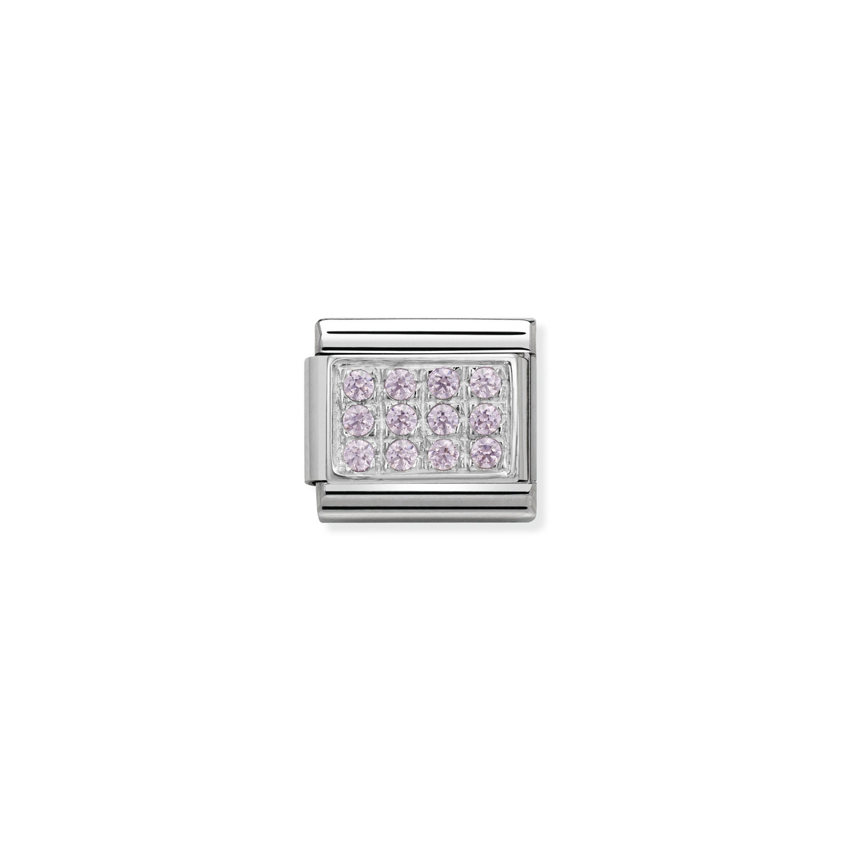 330307 06 Pink CZ Pave