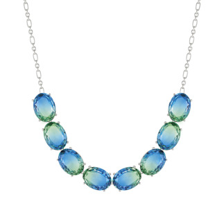 240812 25 SYMBIOSI Light Blue Green Necklace