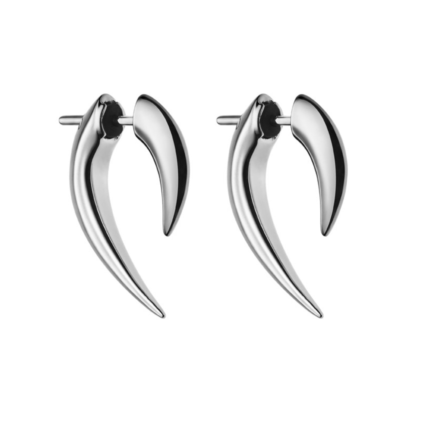 Sterling Silver Talon Earrings