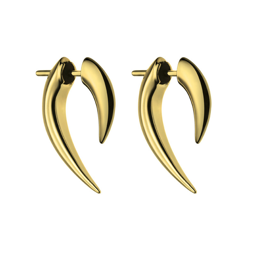 Yellow Gold Vermeil Talon Earrings