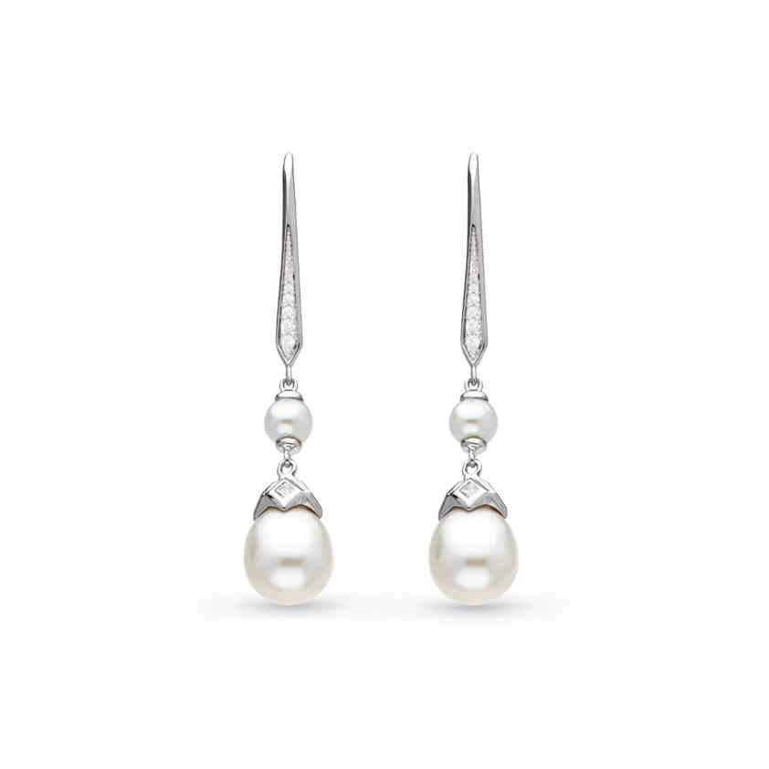 Astoria Glitz Pearl Drop Earrings