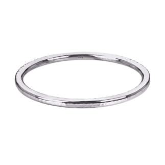 Round Hammered Bangle Round Hammered Bangle