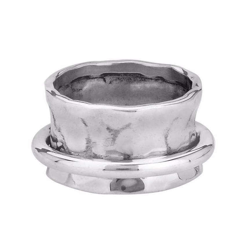 Hammered Concave Loose Ring