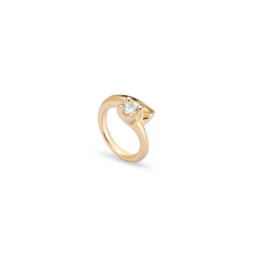 18K Gold Plated ANI0806BLN Plated Ring