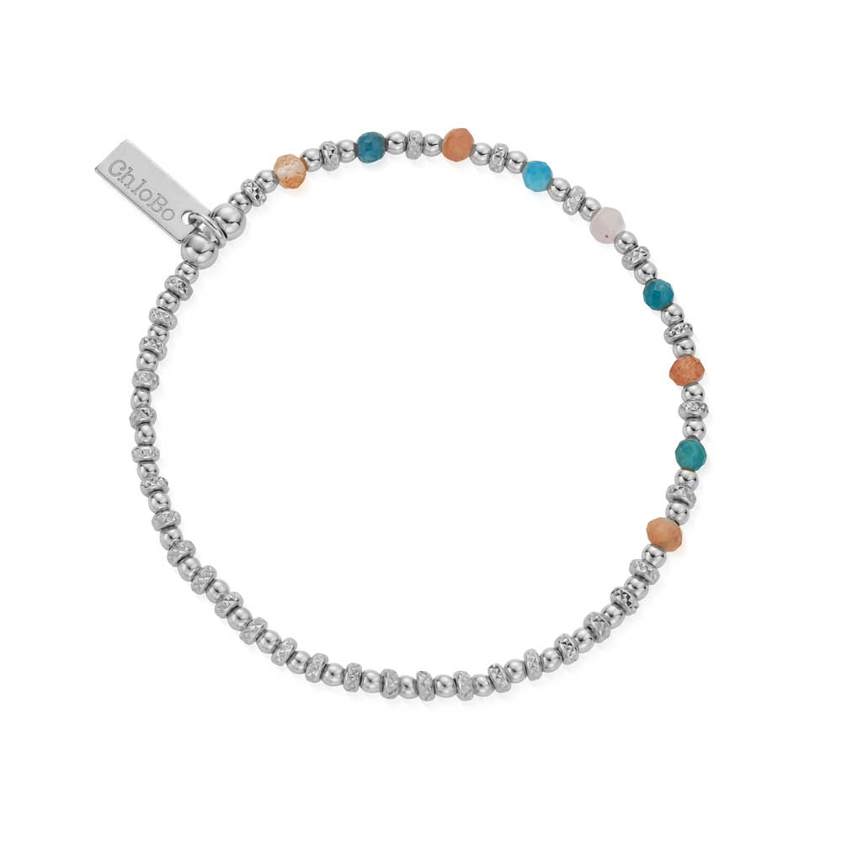 Sterling Silver Radiant Aura Bracelet