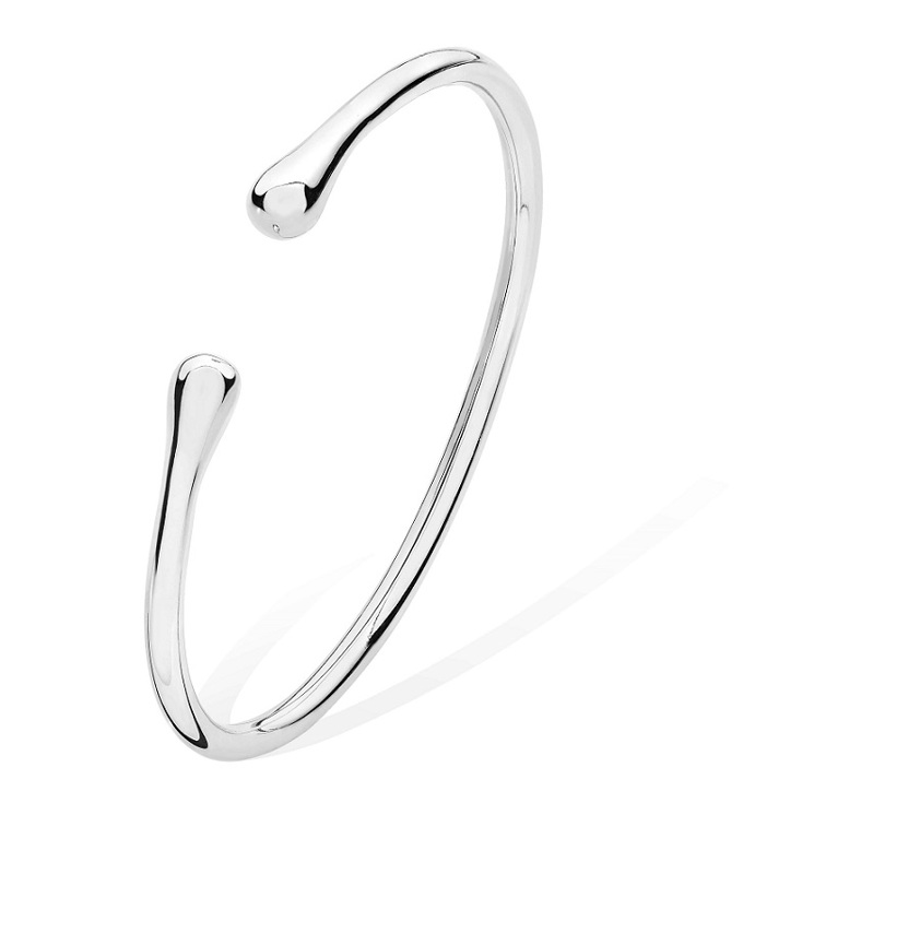 Twist Drop Bangle 6.5"