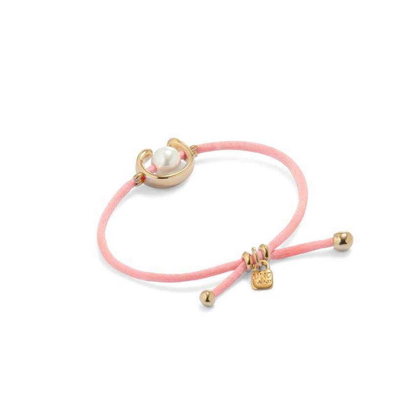 PINK Gold Shell Pearl Bracelet