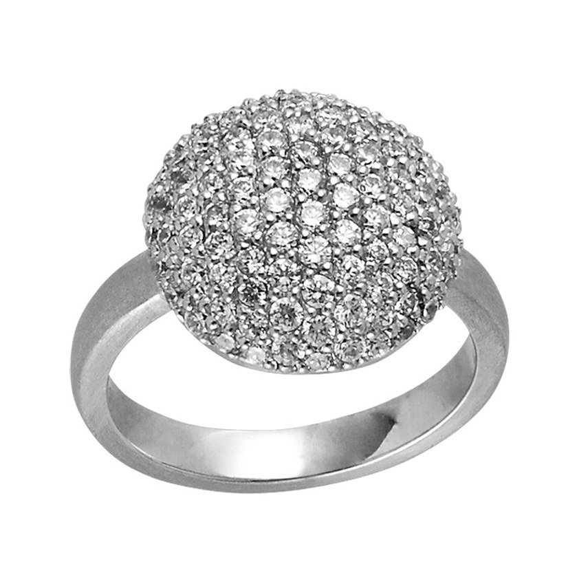 Sparkle Silver Ring O1/2