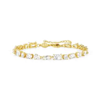 149801 14 Colour Wave Yellow Bracelet
