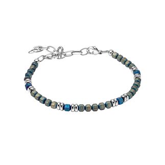 Blue/Green Hematite Bracelet