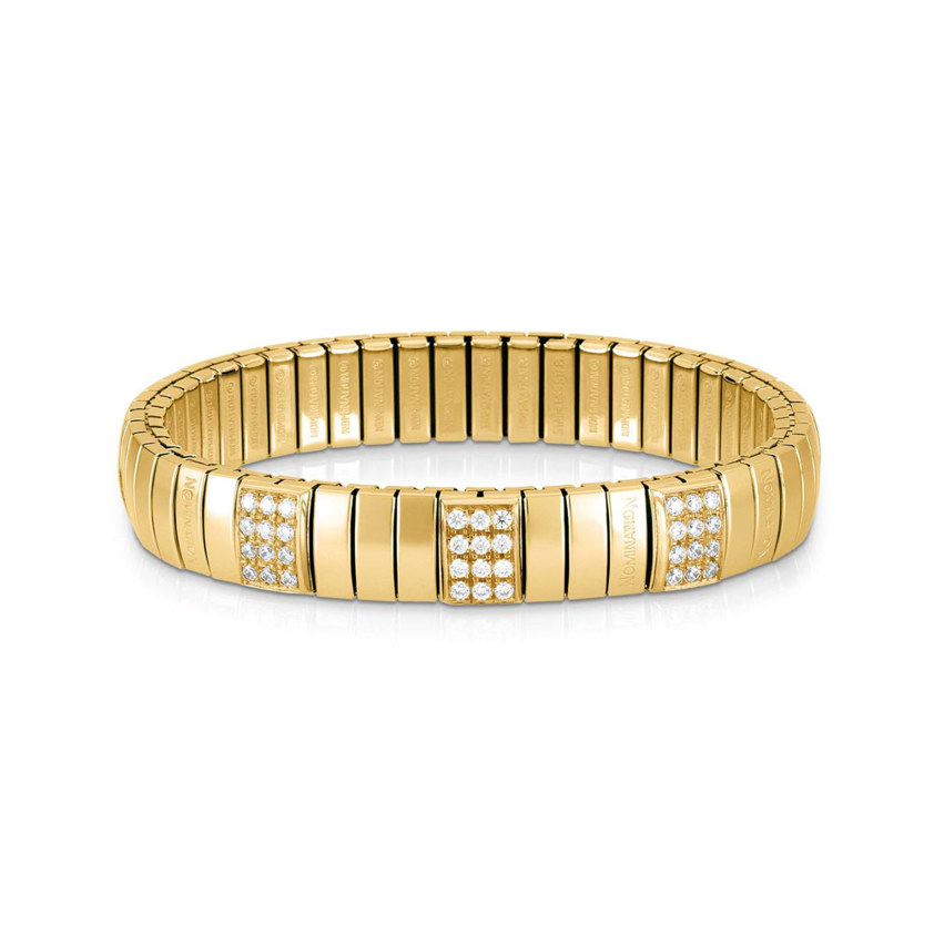042847 01 Gold CZ Bracelet