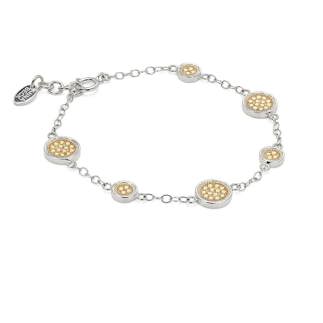 BR10091TWT Classic Station Bracelet