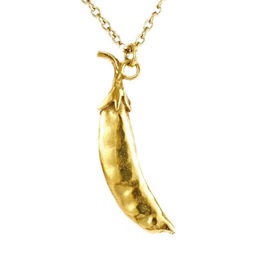 Baby Pea Pod Necklace