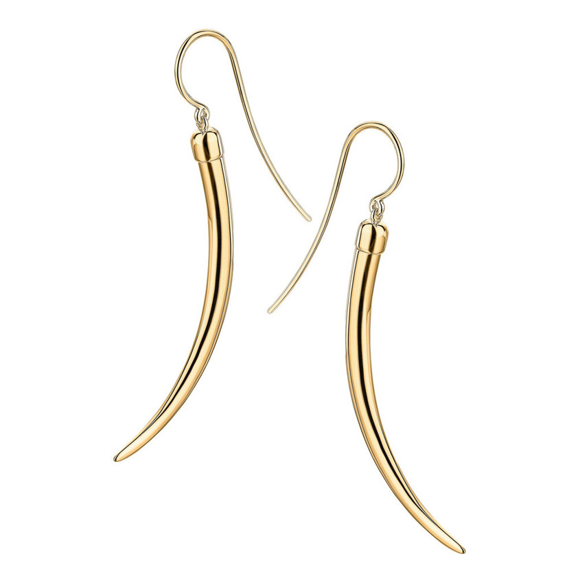 Yellow Gold Vermeil No.1 Elegant & Iconic Earrings