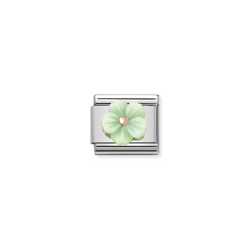 430510 10 Flower Green MOP