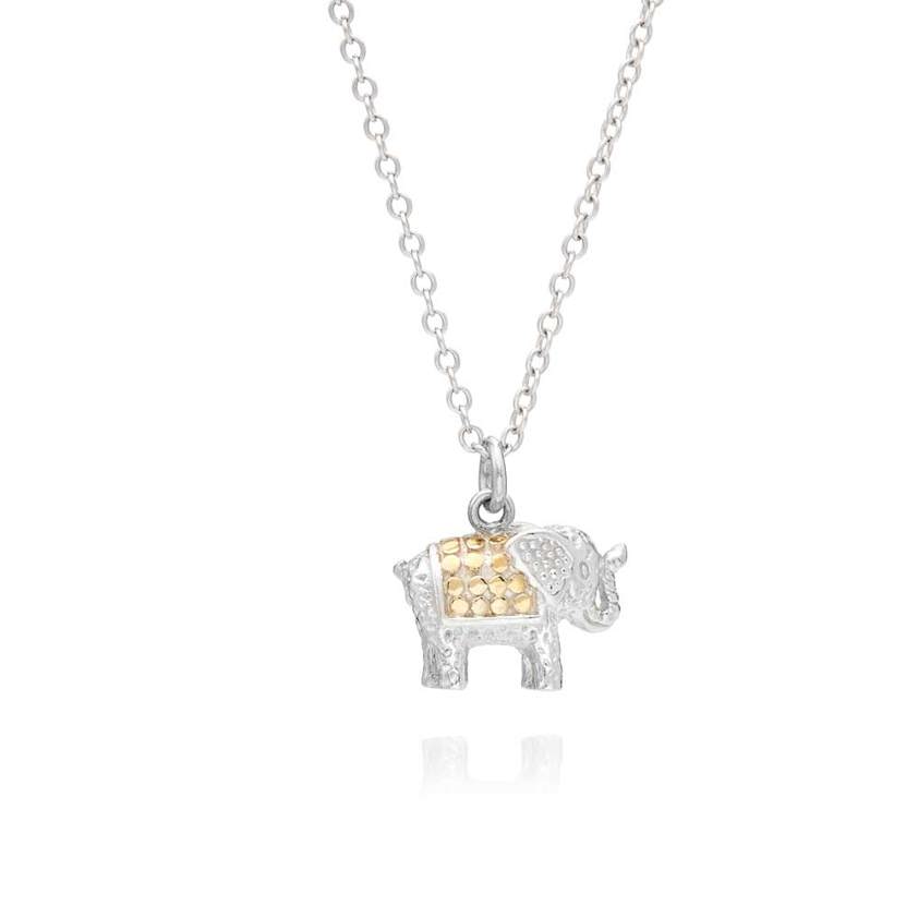 1209NTWT Small Elephant Necklace