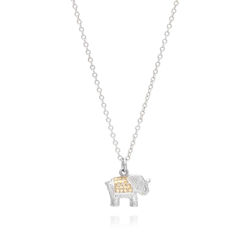 1209NTWT Small Elephant Necklace
