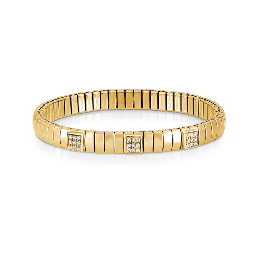 042844 01 CZ Gold Bracelet