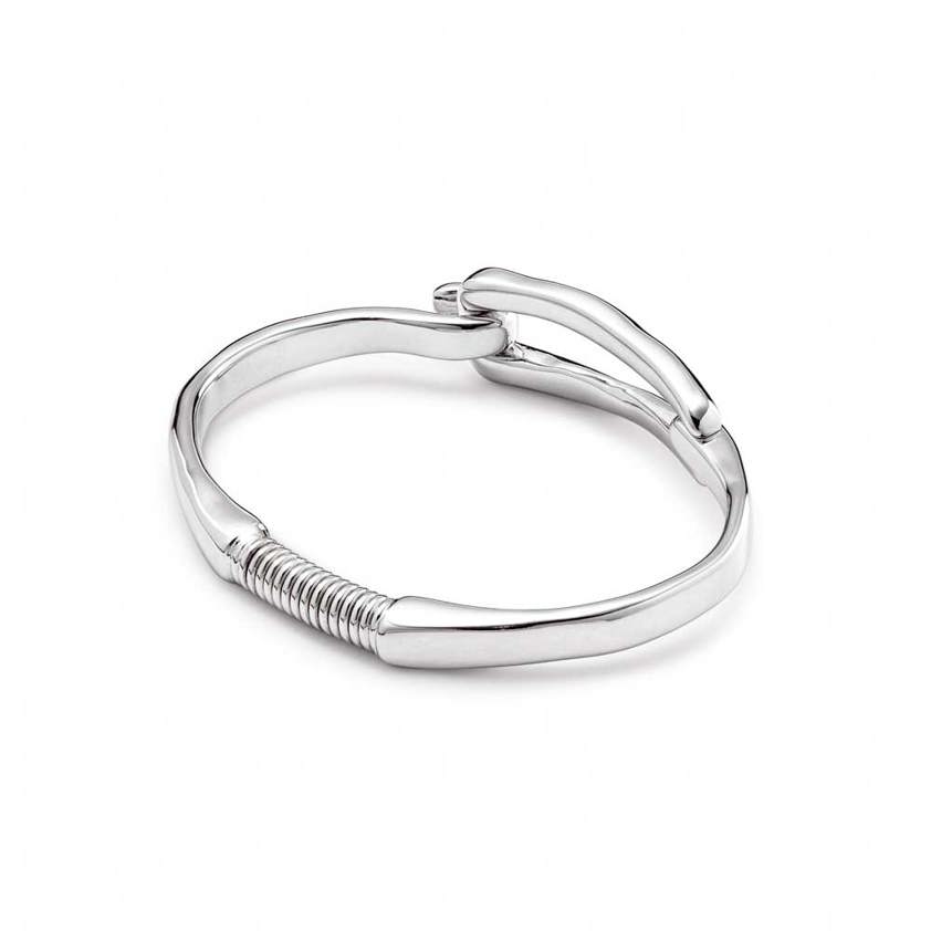Silver Plated TIED Bangle