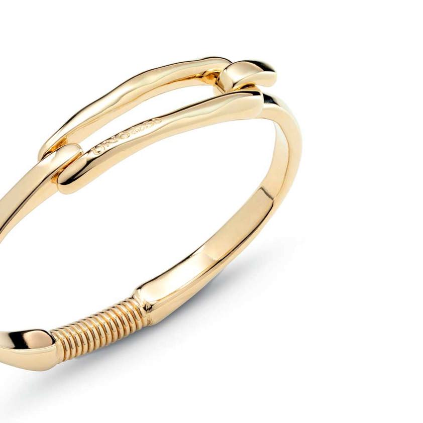 Gold Plated TIED Bangle