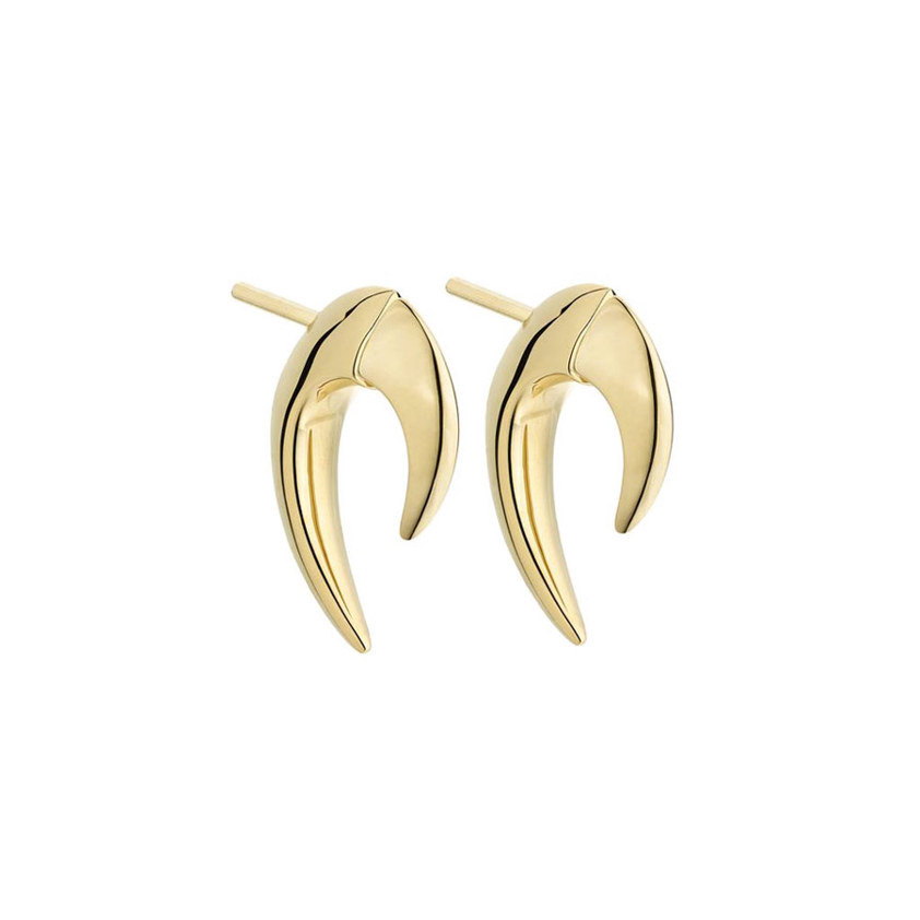 Yellow Gold Vermeil Talon Earrings Mini