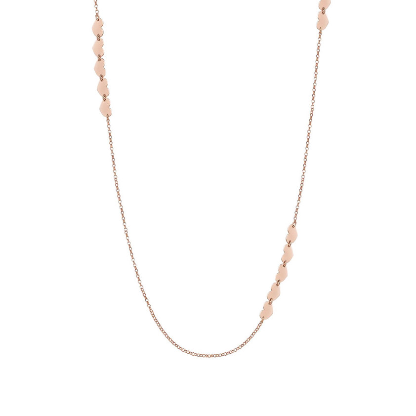 146904 02 Armonie Rose Gold Heart Necklace