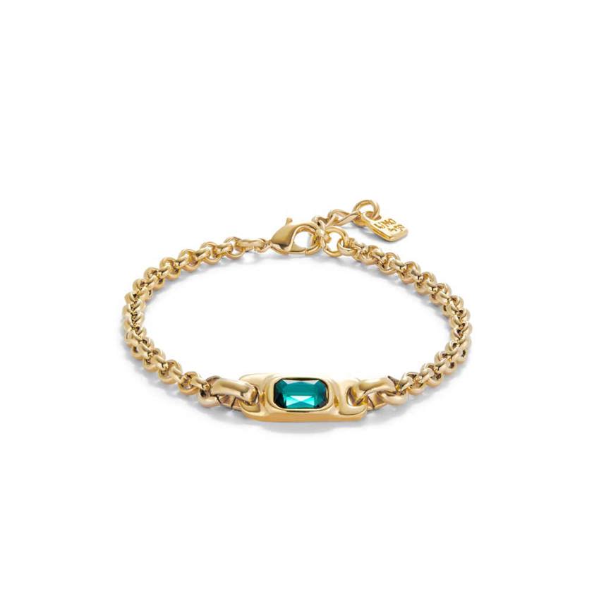 18K Gold Plated PUL2495VRDORO Chain Bracelet