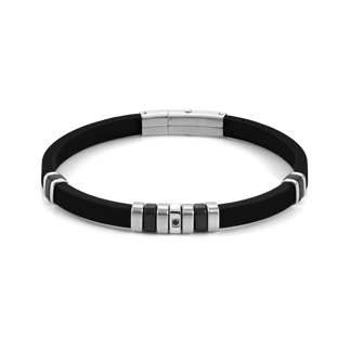 028805 15 CITY Bracelet Black Cz Black