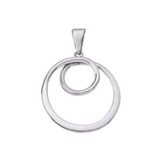 Two Open Circles Pendant