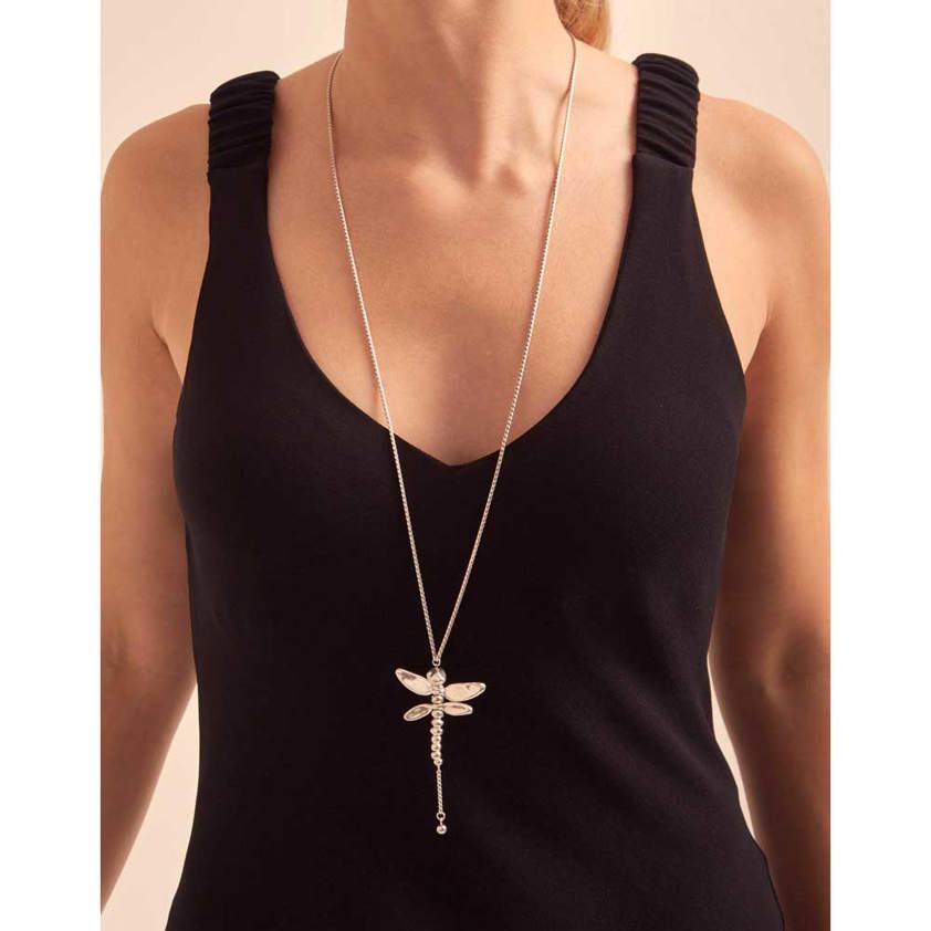 Long Dragonfly Necklace