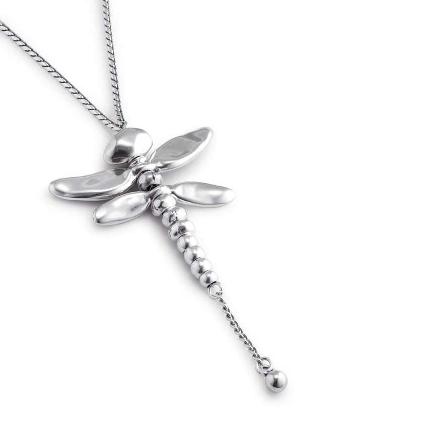 Long Dragonfly Necklace