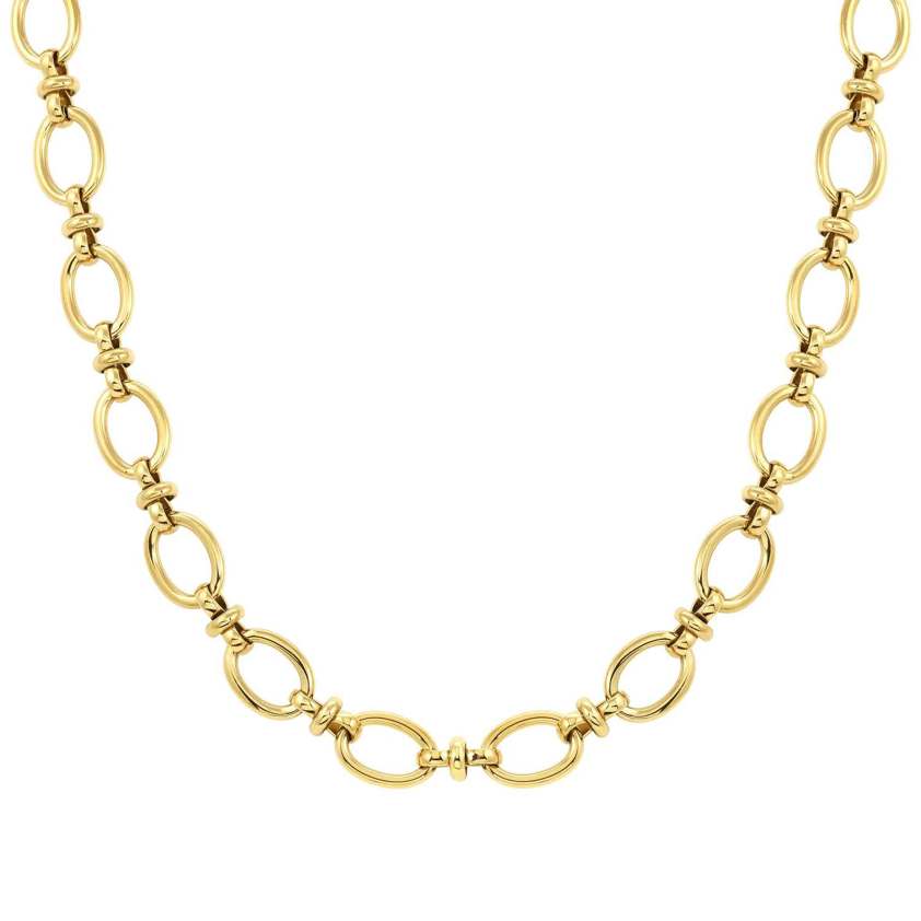 Yellow Gold Plated 028604 AFFINITY Necklace