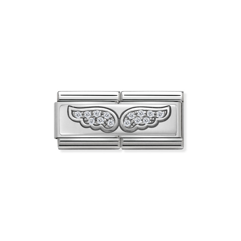 330732 01 Angel Wings With CZ